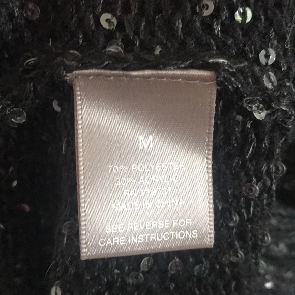 Taylor Marc’s Sequined Black Sweater - Picture 5 of 6